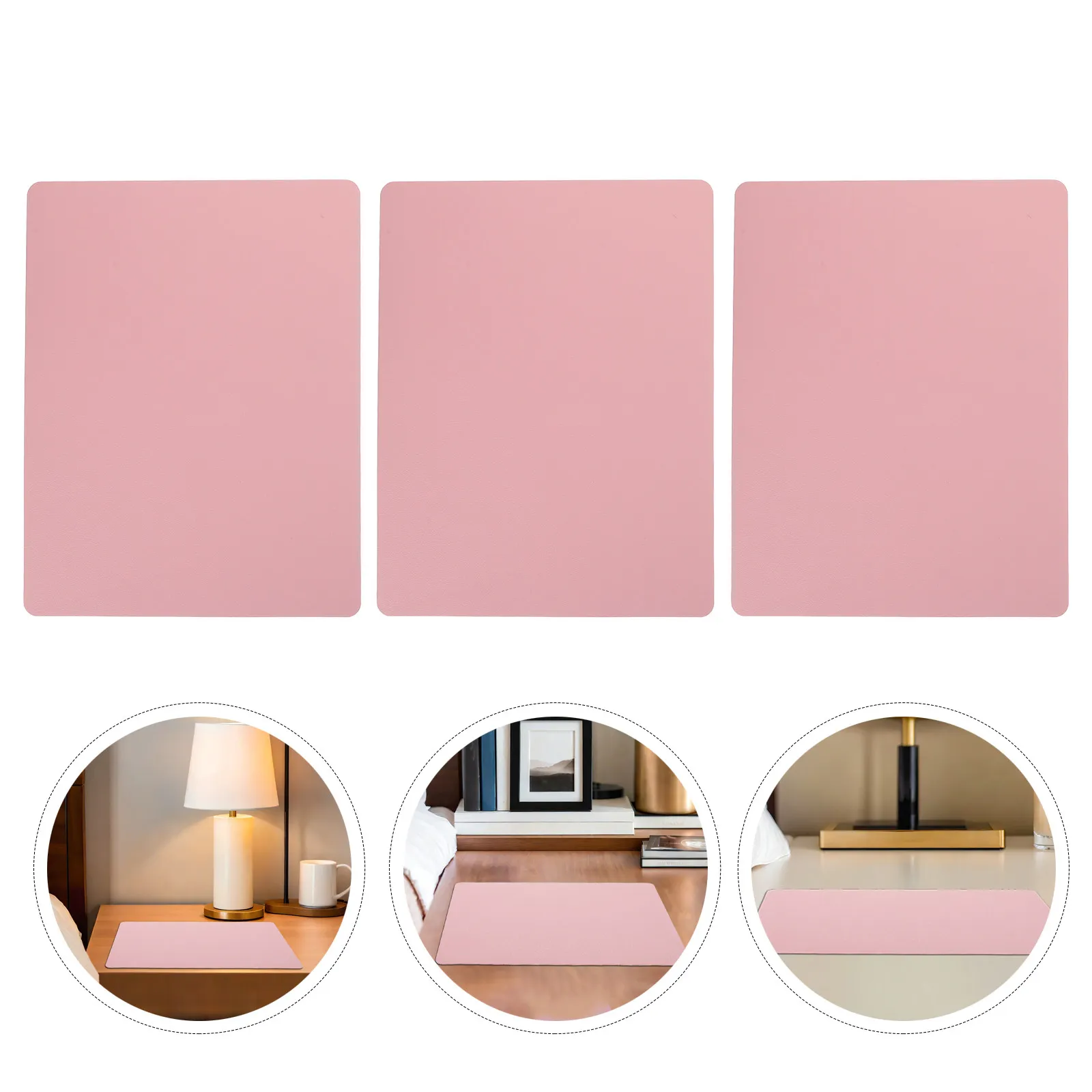 3 Pcs Nightstand Mat Table Protector Heat Resistant Non Slip Night Stand Cover Pu Bedside For Top Dual Side For Office Bedroom
3 Pcs Nightstand Mat Table Protector Heat Resistant Non Slip Night Stand Cover Pu Bedside For Top Dual Side For Office Bedroom