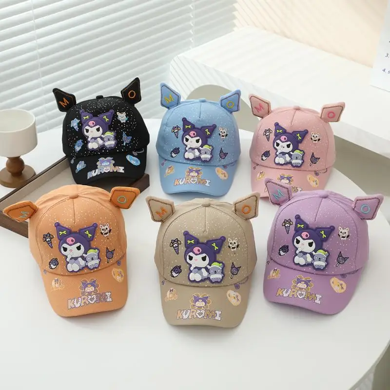 Kuromi Sanrios Hat Child Baseball Cap Embroidery Printing Baseball Cap Spring Autumn New Cartoon Anime Figure Kawaii
Kuromi Sanrios Hat Child Baseball Cap Embroidery Printing Baseball Cap Spring Autumn New Cartoon Anime Figure Kawaii