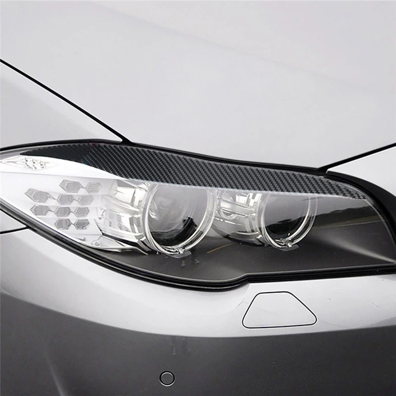 For BMW 5 Series F10 2010-2016 Carbon Fiber Car Headlight Eyebrow Eyelids Trim Cover Decoration Stickers
For BMW 5 Series F10 2010-2016 Carbon Fiber Car Headlight Eyebrow Eyelids Trim Cover Decoration Stickers