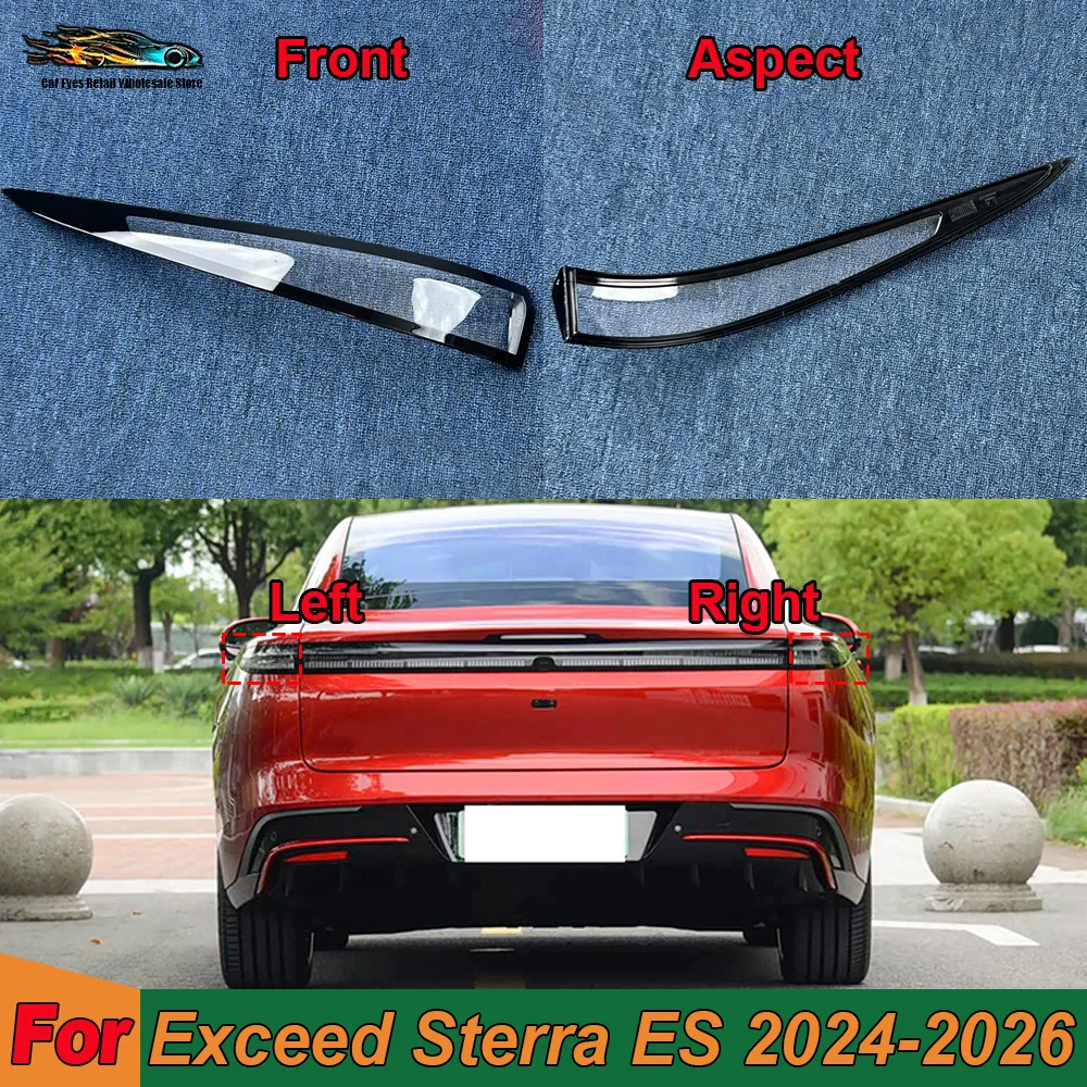 Car Tail Light Cover For Exceed 2024 2025 2026 Sterra ES Rear Outer Tail Lamp Cover Taillight Brake Lights Shell Taillight Lens
Car Tail Light Cover For Exceed 2024 2025 2026 Sterra ES Rear Outer Tail Lamp Cover Taillight Brake Lights Shell Taillight Lens