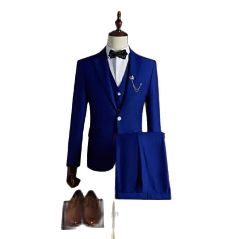 W-75 Studio Photo Groomsmen Suit Suit Young Men Slim Fit Wedding Dress Wedding Three-piece Suit
W-75 Studio Photo Groomsmen Suit Suit Young Men Slim Fit Wedding Dress Wedding Three-piece Suit