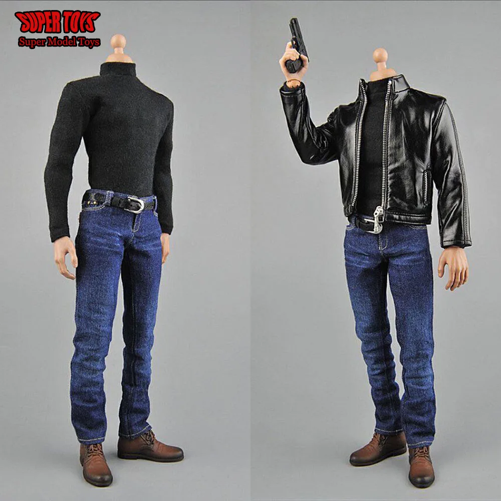 Игрушечный центр, модель 1/6 года, том круиз, кожаное пальто, куртка, джинсы, свитер, черная обувь с пистолетным оружием, подходит для экшн-фигурок 12 дюймов
Игрушечный центр, модель 1/6 года, том круиз, кожаное пальто, куртка, джинсы, свитер, черная обувь с пистолетным оружием, подходит для экшн-фигурок 12 дюймов