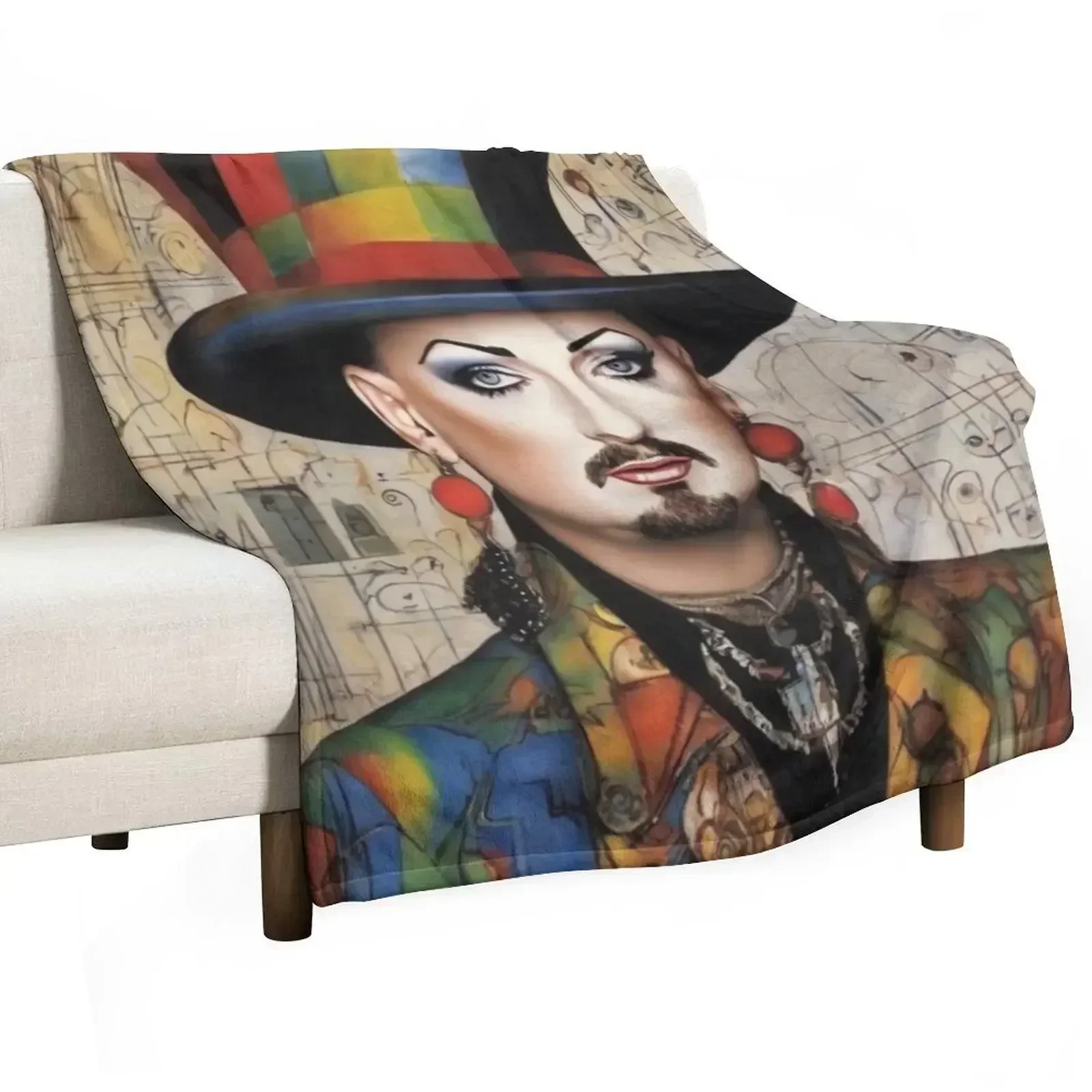 Boy George: The Art of Unique Musical Expression Throw Blanket Summer Cool Breathable Blanket for Sleeping
Boy George: The Art of Unique Musical Expression Throw Blanket Summer Cool Breathable Blanket for Sleeping