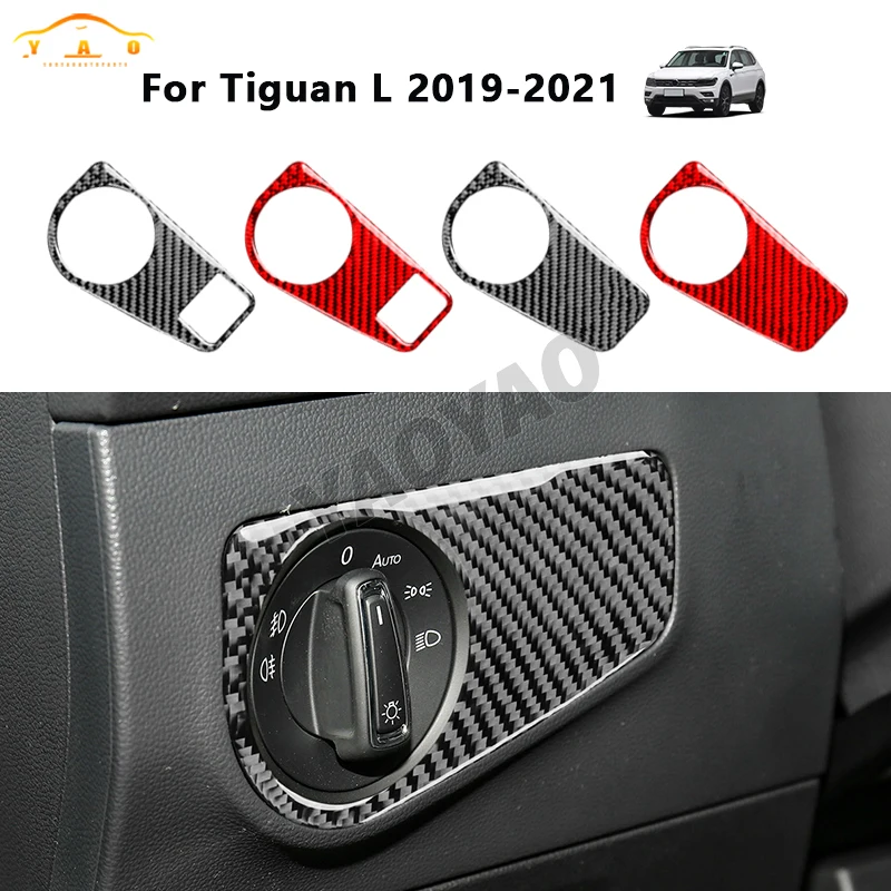 Carbon Fiber Car Headlight Switch Panel Decoration Frame Sticker For Volkswagen Tiguan L 2019—2021 Car Interior Accessories
Carbon Fiber Car Headlight Switch Panel Decoration Frame Sticker For Volkswagen Tiguan L 2019—2021 Car Interior Accessories