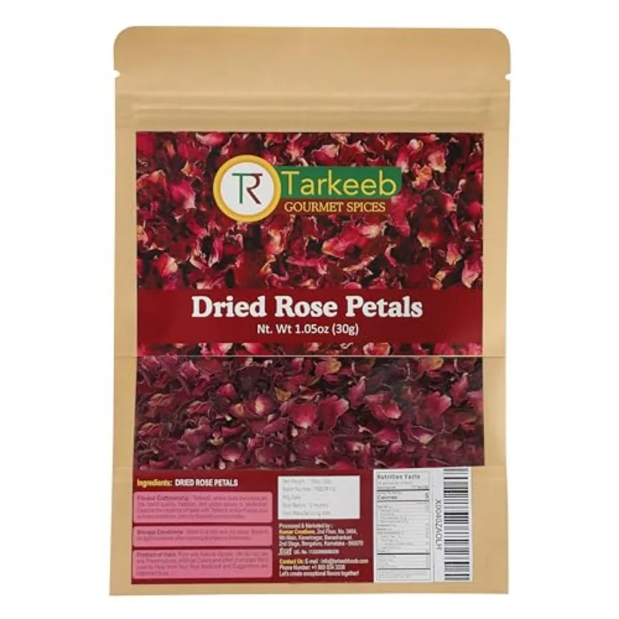 Dried Rose Petals ~ All Natural Edible Rose Petals Dried Flower Petals for Herbal Tea, Decoration, Rose Sprinkles, Topping on C
Dried Rose Petals ~ All Natural Edible Rose Petals Dried Flower Petals for Herbal Tea, Decoration, Rose Sprinkles, Topping on C