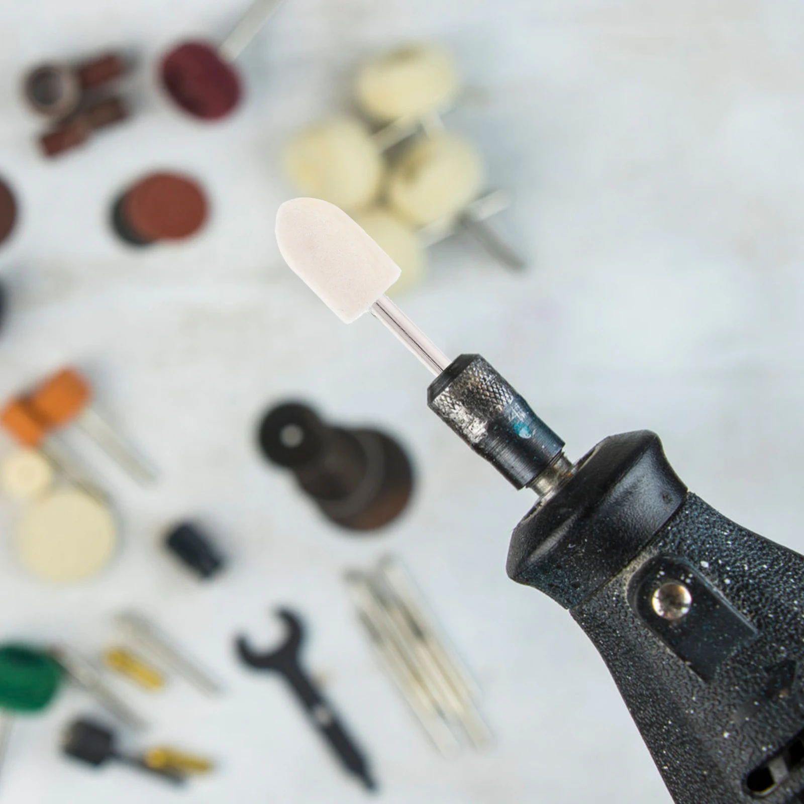 100Pcs Wool Buffing Wheels Polishing Heads Grinding Tools Soft Wool Polishing Wheels for Jewelry Repair Polish 
100Pcs Wool Buffing Wheels Polishing Heads Grinding Tools Soft Wool Polishing Wheels for Jewelry Repair Polish