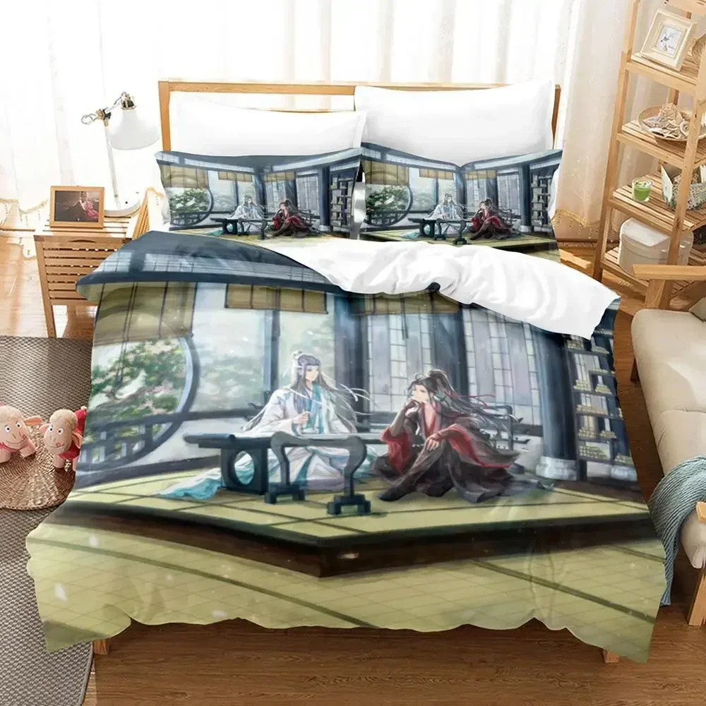 New Mo Dao Zu Shi The Grandmaster of Demonic Cultivation Bedding Set Anime three-piece set Adult Kid Bedroom Duvet cover Sets
New Mo Dao Zu Shi The Grandmaster of Demonic Cultivation Bedding Set Anime three-piece set Adult Kid Bedroom Duvet cover Sets