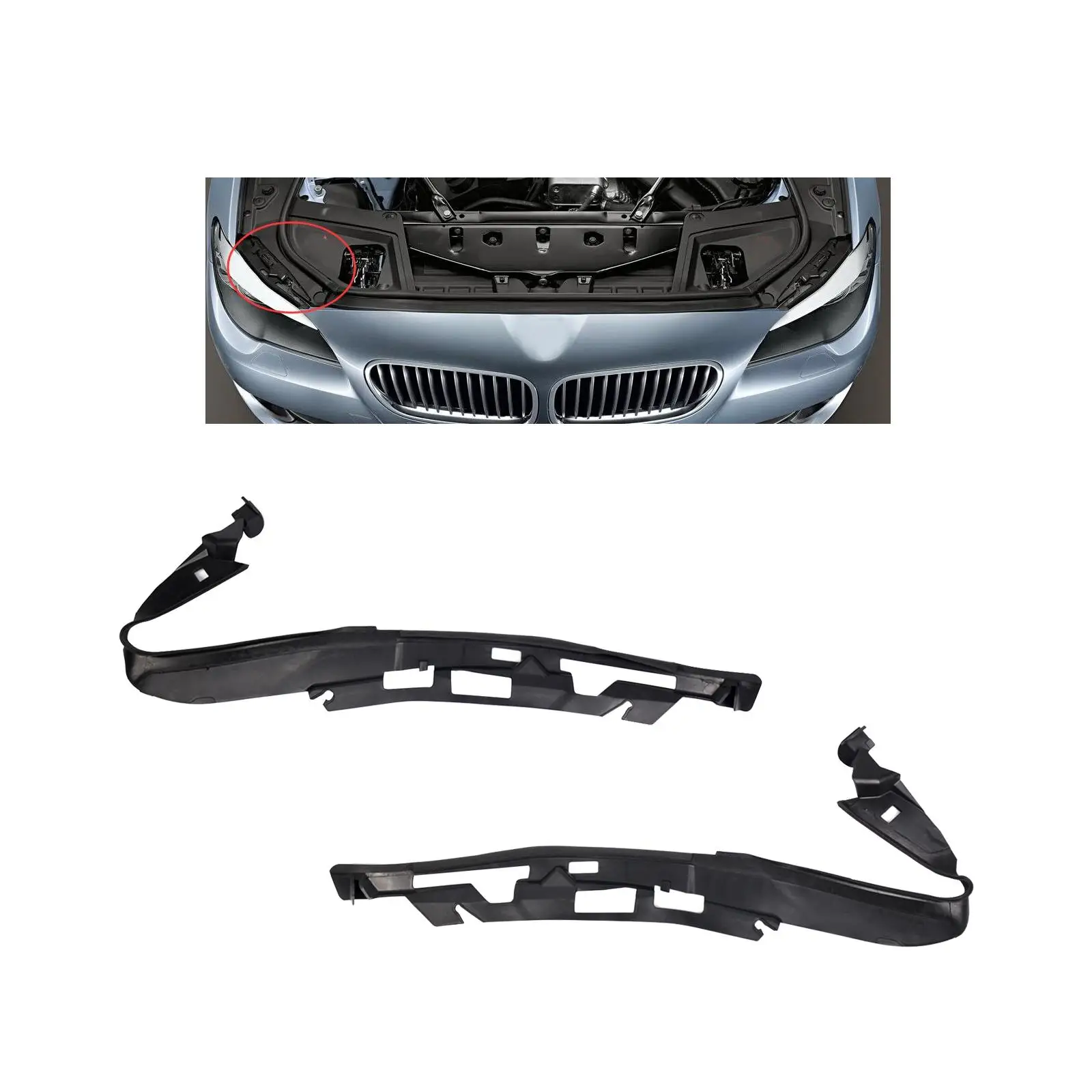 Front Headlight Gaskets Headlight Cover Strip for BMW Easy to Install
Front Headlight Gaskets Headlight Cover Strip for BMW Easy to Install