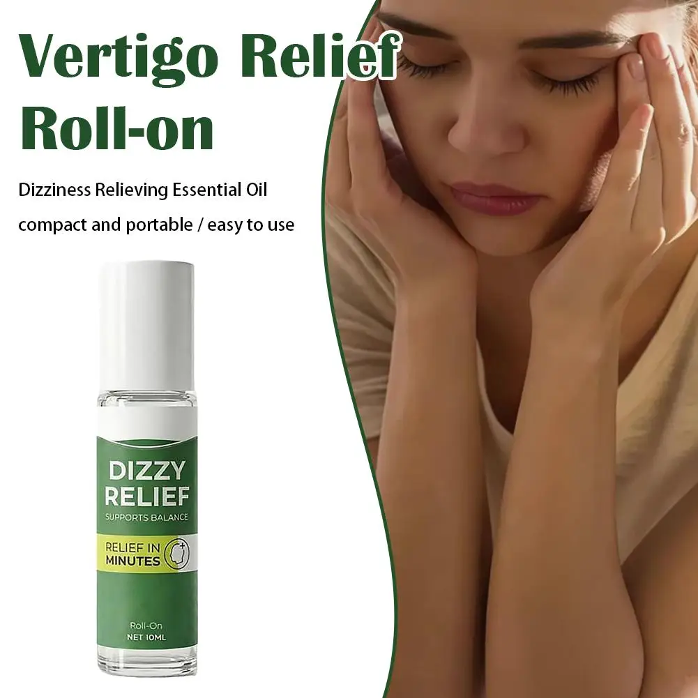 10ml Dizzy Relief Roll-On Oil, Natural Lavender Peppermint Dizziness Relief Roller for Motion Sickness & Vertigo
10ml Dizzy Relief Roll-On Oil, Natural Lavender Peppermint Dizziness Relief Roller for Motion Sickness & Vertigo