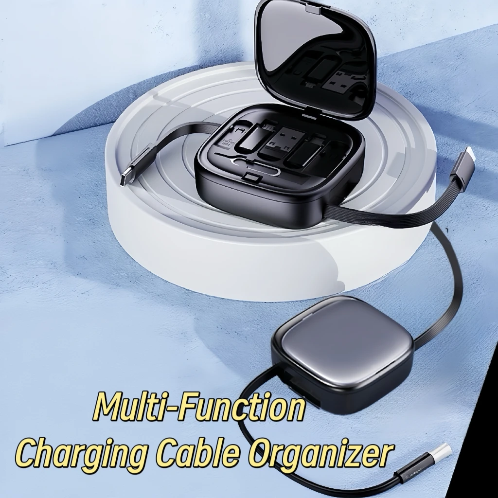 Портативный многофункциональный набор кабелей для передачи данных с быстрой зарядкой и футляром для хранения
Портативный многофункциональный набор кабелей для передачи данных с быстрой зарядкой и футляром для хранения