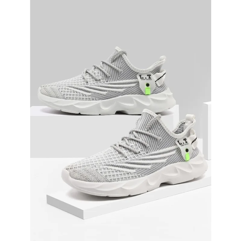 Men's Plus Size Height Increase Sneakers Anti-Slip Breathable Lace-Up Shoes for Walking And Jogging Comfortable Sports Shoes
Men's Plus Size Height Increase Sneakers Anti-Slip Breathable Lace-Up Shoes for Walking And Jogging Comfortable Sports Shoes