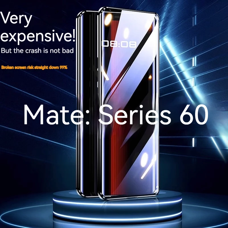 Double Sided Glass Phone Case For Huawei Mate 60 Mate 60Pro Anti Drop And Anti Peeping Metal Buckle Protective Case
Double Sided Glass Phone Case For Huawei Mate 60 Mate 60Pro Anti Drop And Anti Peeping Metal Buckle Protective Case