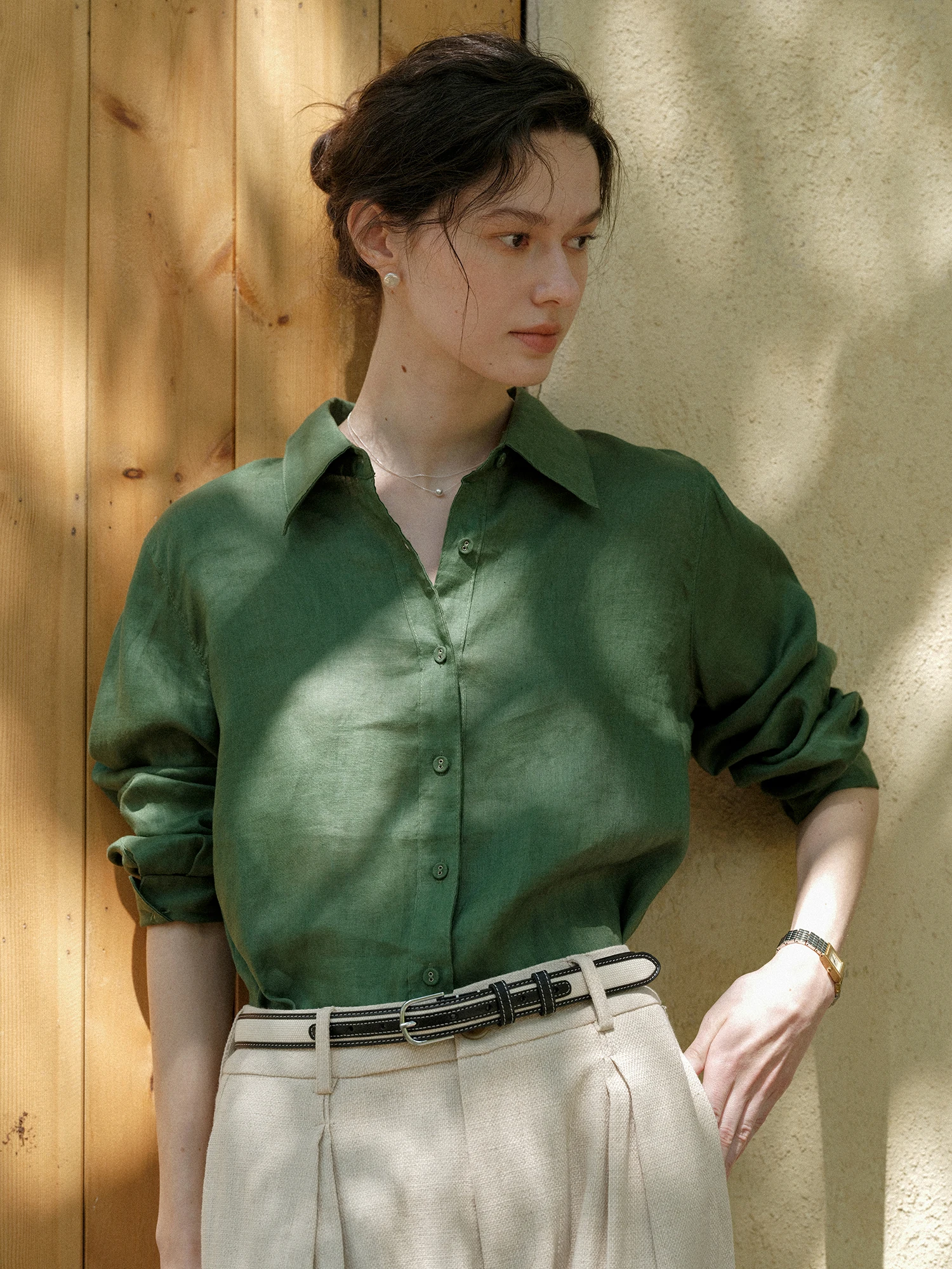 Clean Sense l Linen Long Sve Loose Sun Protection irt Women's French Sle Loose Fit Breathable Comfortable Linen Top
Clean Sense l Linen Long Sve Loose Sun Protection irt Women's French Sle Loose Fit Breathable Comfortable Linen Top