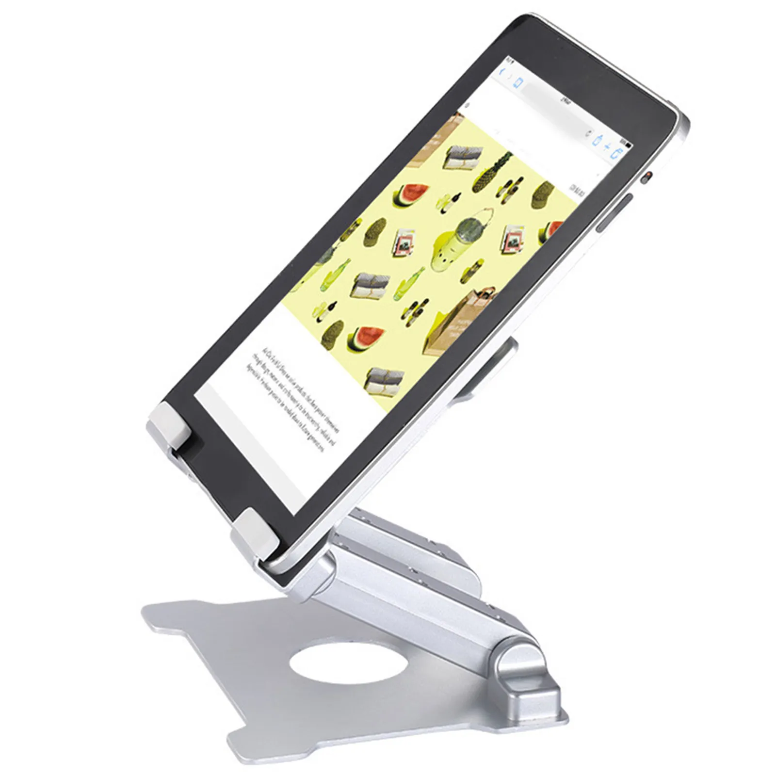 Phone Live Broadcast Stand Silver Solid Metal Adjustable Tablet Holder Desktop Support Rack for Home Office Desk
Phone Live Broadcast Stand Silver Solid Metal Adjustable Tablet Holder Desktop Support Rack for Home Office Desk