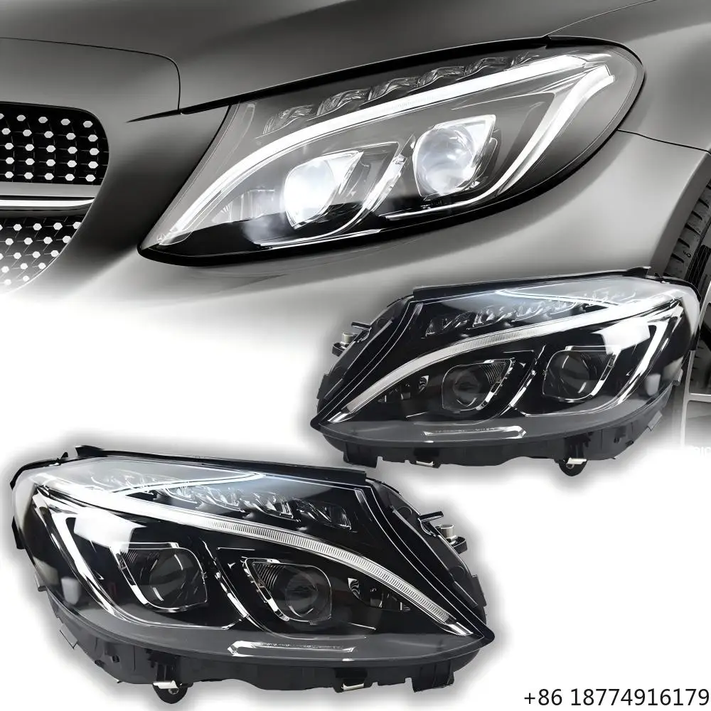New 12V 6000K LED Headlights for -W205 C-Class (2013-2018) C180/C200/C260
New 12V 6000K LED Headlights for -W205 C-Class (2013-2018) C180/C200/C260