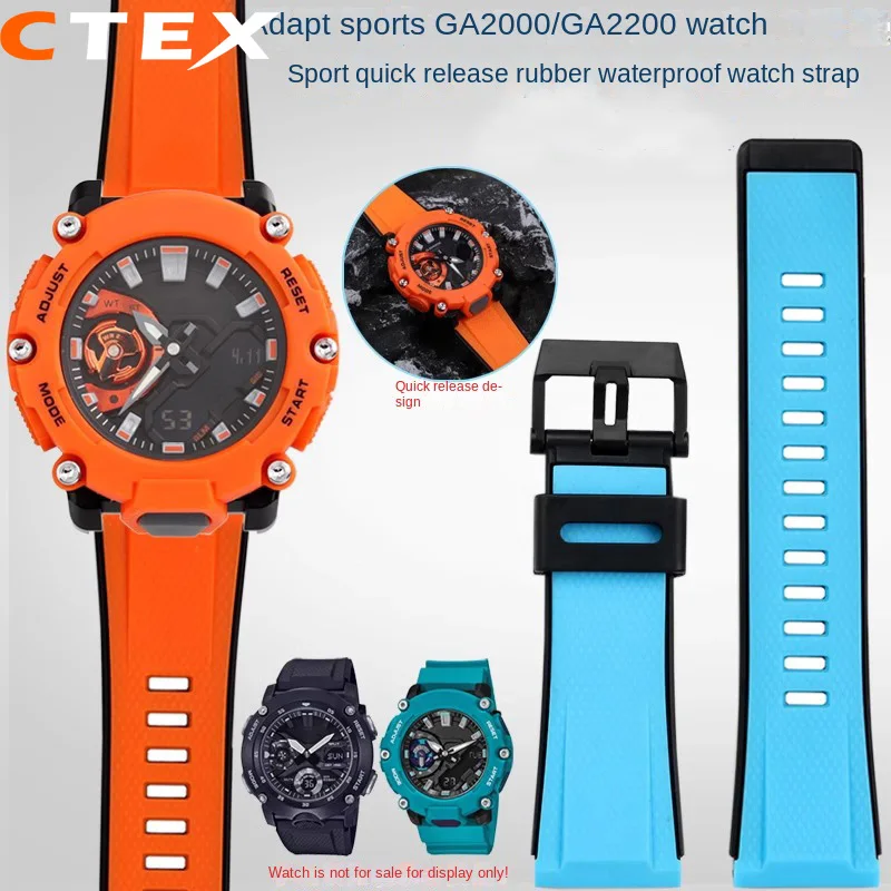 GA2000 Resin Rubber Strap Suitable for Casio GA2200 Prg-600 Prg-650 PRW-6600 Sports Wristband Watchband Bracelet Accessories
GA2000 Resin Rubber Strap Suitable for Casio GA2200 Prg-600 Prg-650 PRW-6600 Sports Wristband Watchband Bracelet Accessories