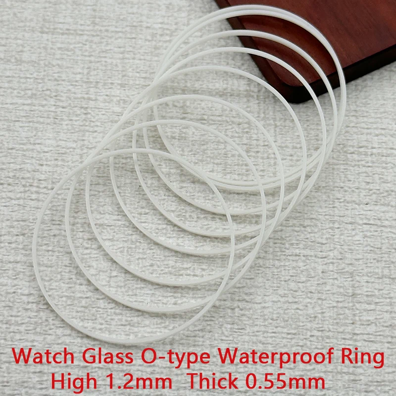 Height 1.2 mm Thick 0.55 mm Watch Glass Waterproof Gasket O-Ring Watch Case Waterproof Gasket Dia 25 mm–40 mm Watch Repair Parts
Height 1.2 mm Thick 0.55 mm Watch Glass Waterproof Gasket O-Ring Watch Case Waterproof Gasket Dia 25 mm–40 mm Watch Repair Parts