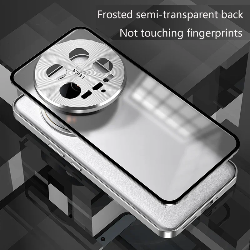 Luxury Aluminum Alloy Bumper Frame Magnet Closed Metal Matte Back Cover For XiaoMi Mi 13T 15 Pro 14 civi 14 Ultra Phone Cases
Luxury Aluminum Alloy Bumper Frame Magnet Closed Metal Matte Back Cover For XiaoMi Mi 13T 15 Pro 14 civi 14 Ultra Phone Cases