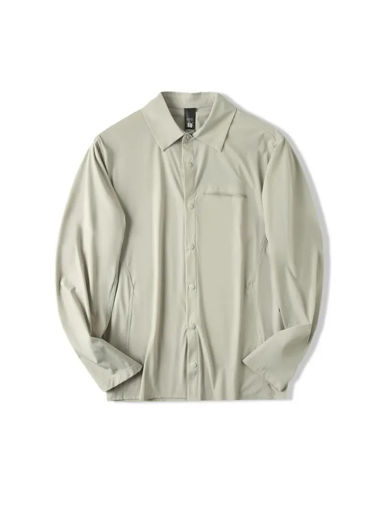 New Advanced Outdoor Water-Resistant Elastic Breathable Long Sve Men's irt Jaet Spring Autumn Busin Casual Faion ...
New Advanced Outdoor Water-Resistant Elastic Breathable Long Sve Men's irt Jaet Spring Autumn Busin Casual Faion ...