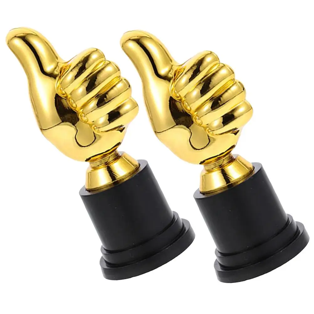 2 Pcs Kids Awesome Trophy Children Cup Kindergarten Competition Model for Sports Winner Toy Decor Award Thumb Shaped Decoration
2 Pcs Kids Awesome Trophy Children Cup Kindergarten Competition Model for Sports Winner Toy Decor Award Thumb Shaped Decoration