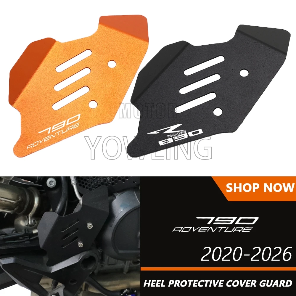 Motorcycle Rear Pedal Guard Heel Protective Cover Guard For 790 890 Adventure R /S 890 ADV 790ADV 2019-2022 2023 2024 2025 2026
Motorcycle Rear Pedal Guard Heel Protective Cover Guard For 790 890 Adventure R /S 890 ADV 790ADV 2019-2022 2023 2024 2025 2026