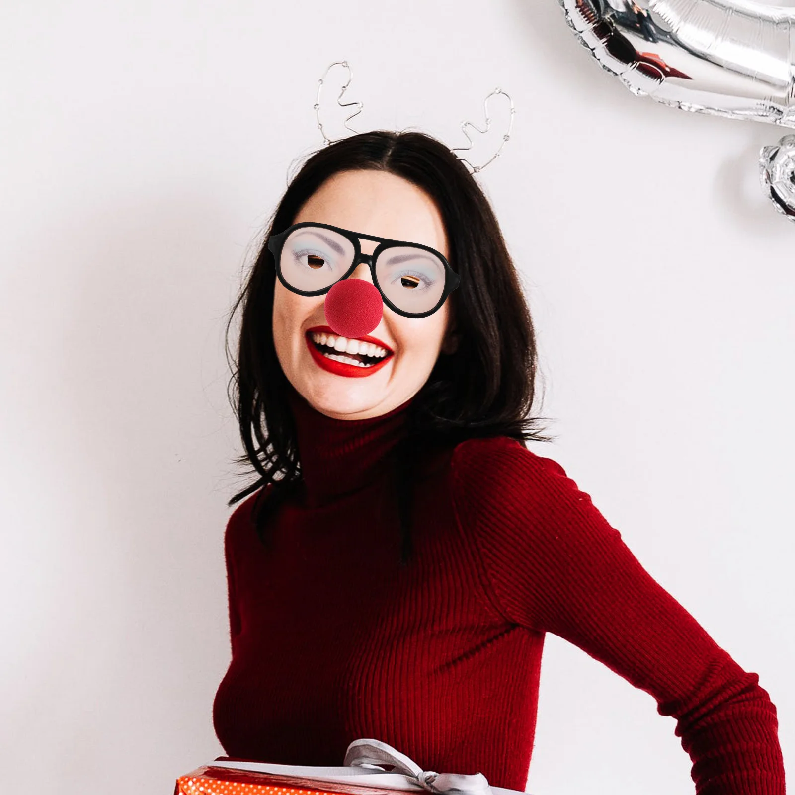 2Pcs Crazy Patterned Eyeglasses Humorous Prank Glasses for Adult Party Halloween Masquerade Photo Booth Favors
2Pcs Crazy Patterned Eyeglasses Humorous Prank Glasses for Adult Party Halloween Masquerade Photo Booth Favors