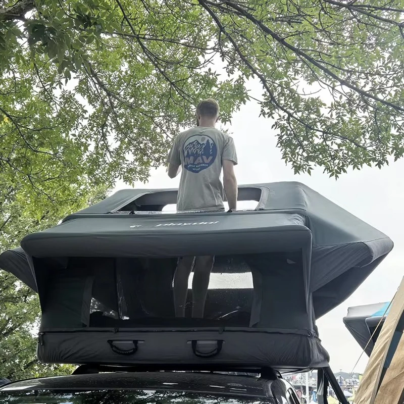 Overland Car Roof Tent SUV Camping Roof Top Camper with Annex Tent for Sale
Overland Car Roof Tent SUV Camping Roof Top Camper with Annex Tent for Sale