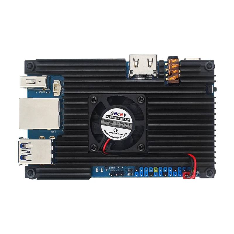Корпус из алюминиевого сплава Orange Pi 5, активный и пассивный металлический охлаждающий кожух опционально с радиатором вентилятора для Orange Pi 5/5B 
Корпус из алюминиевого сплава Orange Pi 5, активный и пассивный металлический охлаждающий кожух опционально с радиатором вентилятора для Orange Pi 5/5B