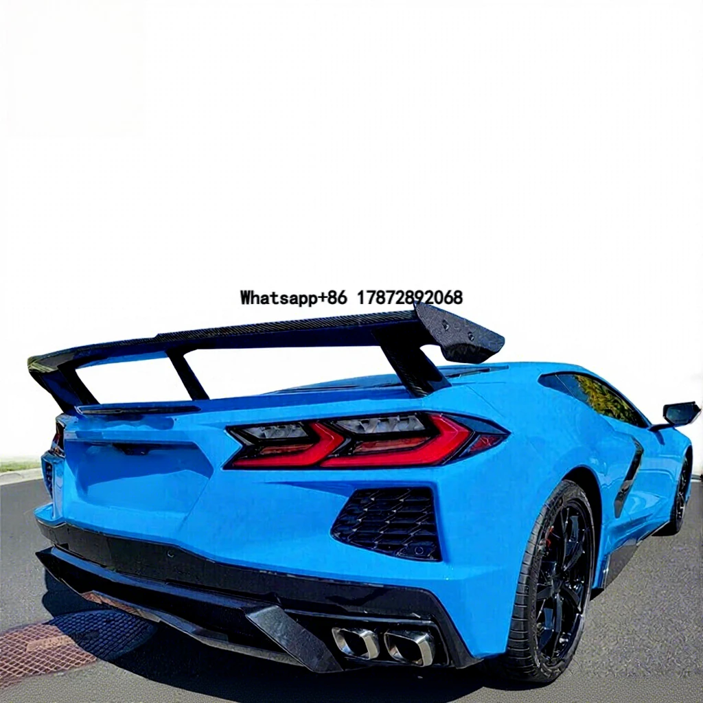 Car Modification Parts Style Carbon Fiber Rear Spoiler for Corvette C8 Trunk Wing Spoiler
Car Modification Parts Style Carbon Fiber Rear Spoiler for Corvette C8 Trunk Wing Spoiler
