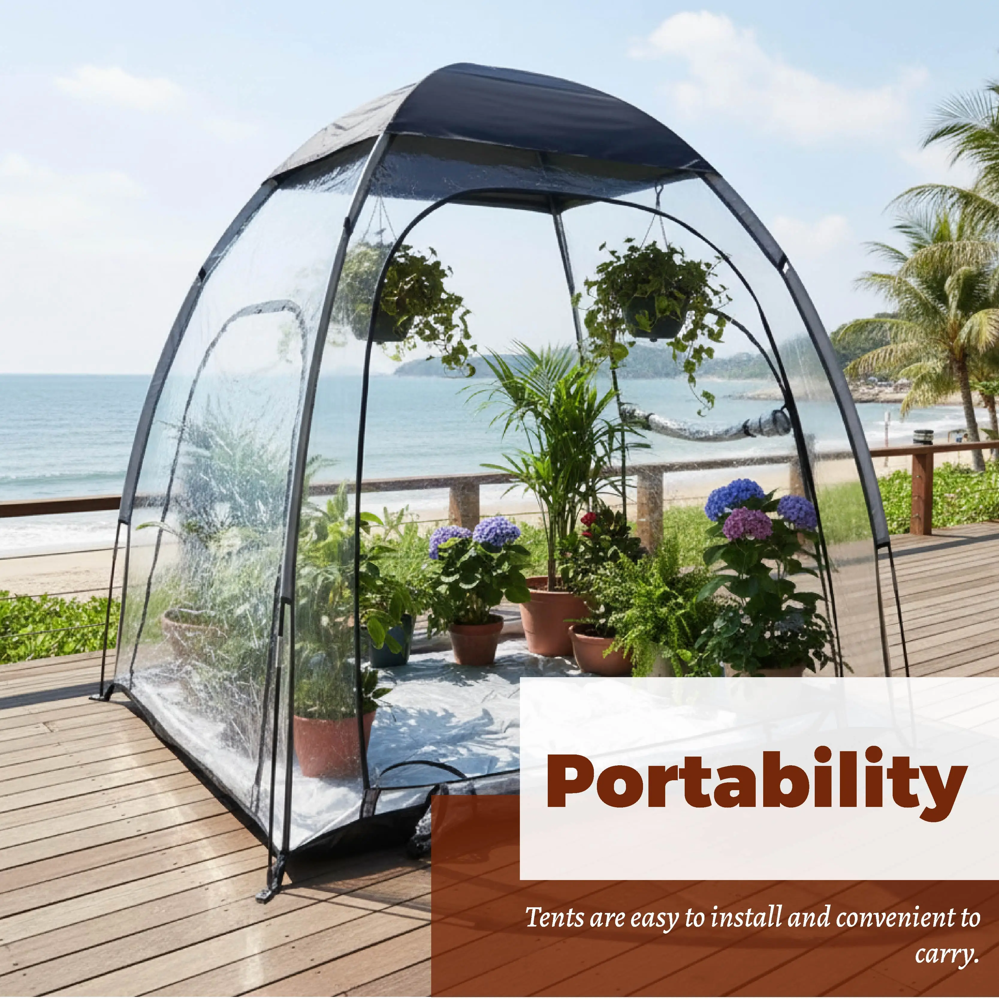 Portable Winter Plant Frost Cover Transparent Outdoor Garden Protection Easy Movable Care Tool for Garden Cultivation
Portable Winter Plant Frost Cover Transparent Outdoor Garden Protection Easy Movable Care Tool for Garden Cultivation