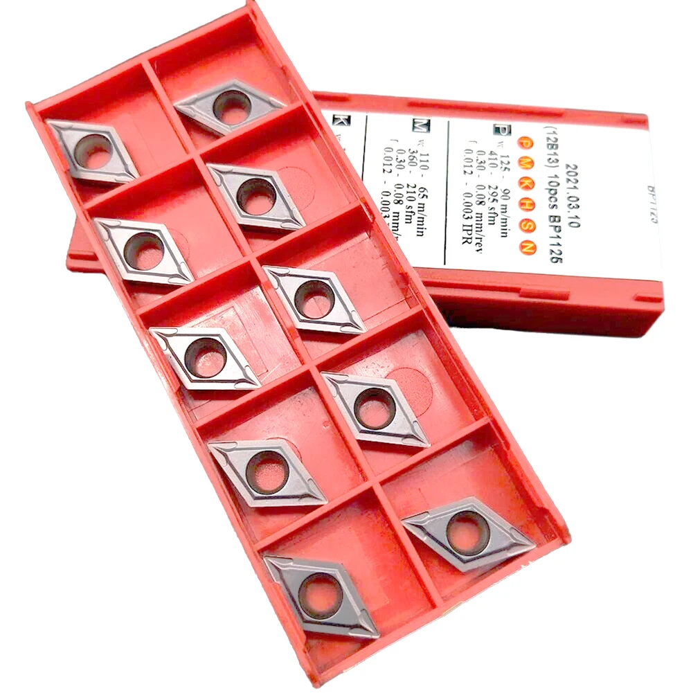 Efficient DCMT3251 Indexable Carbide Turning Insert for SDJCR/L Holder Achieve faster cutting and processing speeds!
Efficient DCMT3251 Indexable Carbide Turning Insert for SDJCR/L Holder Achieve faster cutting and processing speeds!