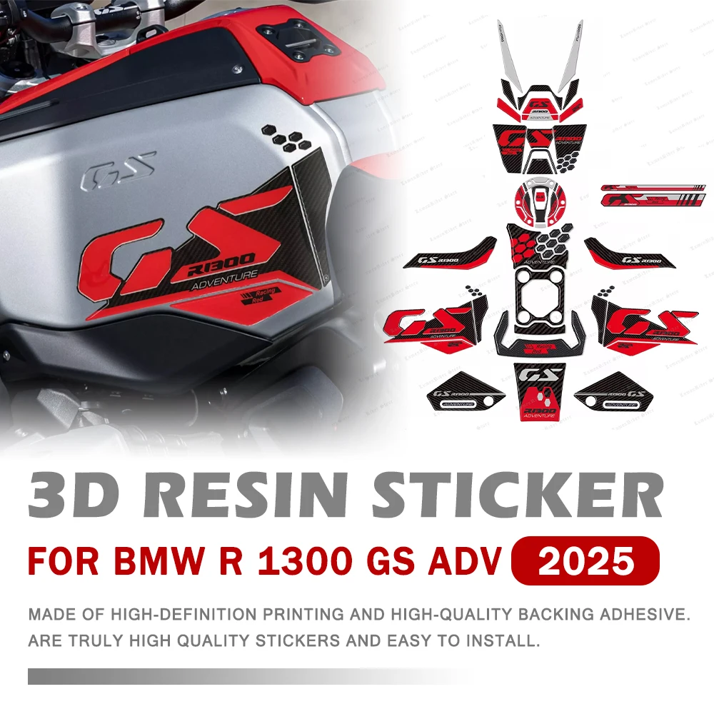 Motorcycle Accessories 3D Epoxy Resin Tank Pad Protection Sticker For BMW R 1300 GS Adventure R1300GS ADV TROPHY 2025
Motorcycle Accessories 3D Epoxy Resin Tank Pad Protection Sticker For BMW R 1300 GS Adventure R1300GS ADV TROPHY 2025