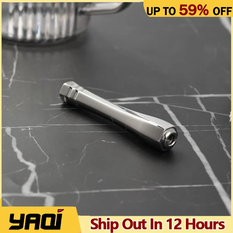 YAQI Flare Polished 316 Stainless Steel Men Safety Razor Handle For Travel Comfortable Versatile Ergonomic Design Razor Handle
YAQI Flare Polished 316 Stainless Steel Men Safety Razor Handle For Travel Comfortable Versatile Ergonomic Design Razor Handle