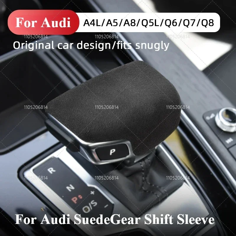 Car Interiors Gear Lever Stick Shift Handle Knob Cover Shell Suede For Audi A4L A5 A8 Q5L Q6 Q7 Q8 Accessories
Car Interiors Gear Lever Stick Shift Handle Knob Cover Shell Suede For Audi A4L A5 A8 Q5L Q6 Q7 Q8 Accessories