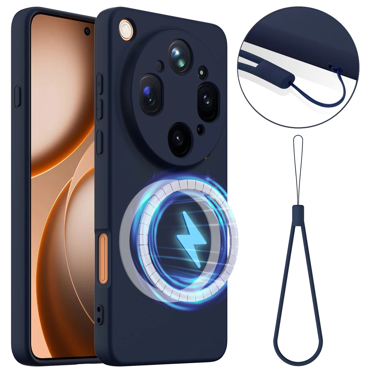 Wireless Charging Magnetic Soft Liquid Silicone Case for OPPO Find X9 Ultra X9 Pro, Fleece Camera Protect Cover Retail Package
Wireless Charging Magnetic Soft Liquid Silicone Case for OPPO Find X9 Ultra X9 Pro, Fleece Camera Protect Cover Retail Package