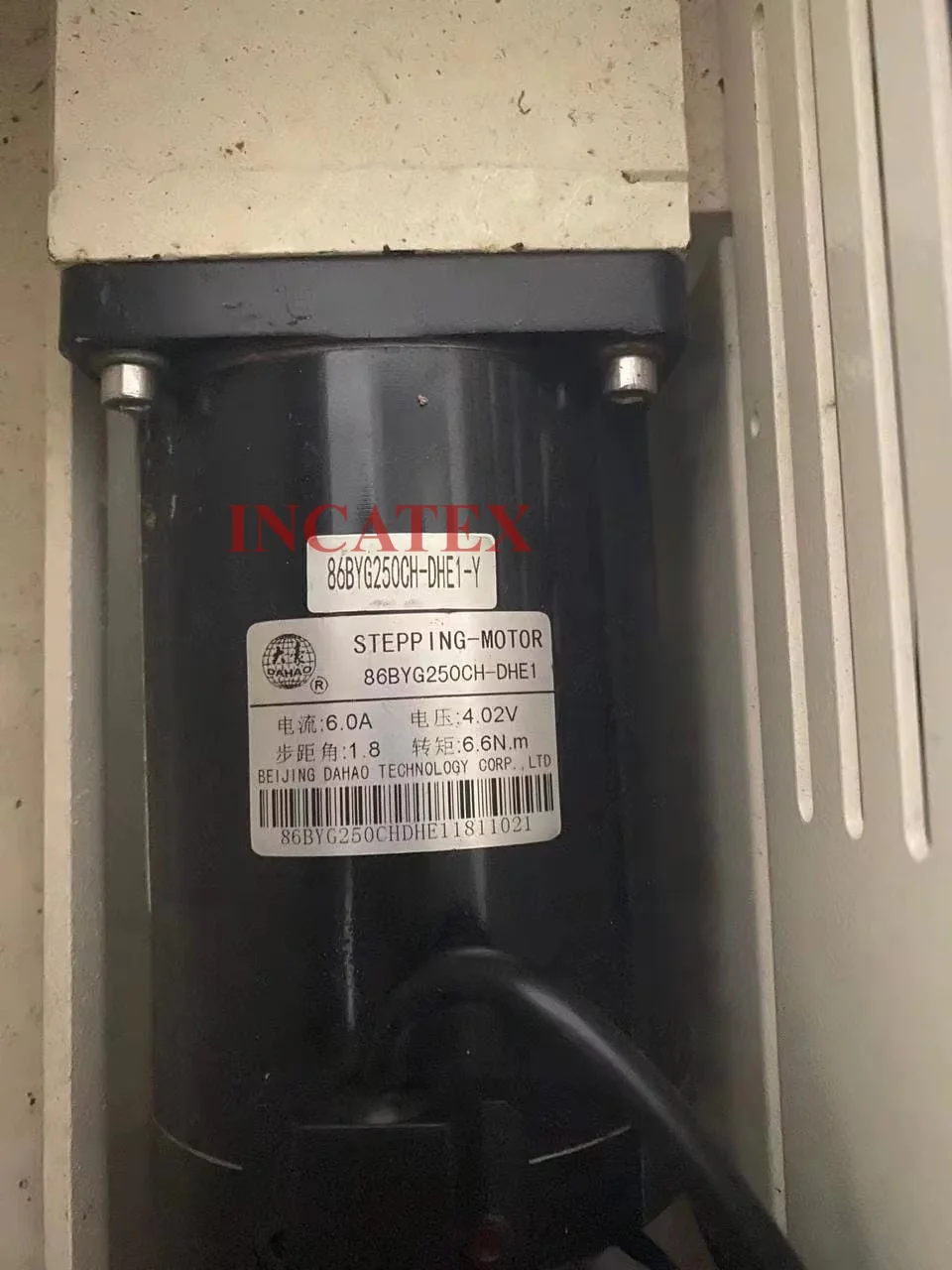 Chinese Tubular Household Embroidery Machine Spare Parts Original New Dahao Y axis Stepping Motor 86BYG250CH-DHE1-Y
Chinese Tubular Household Embroidery Machine Spare Parts Original New Dahao Y axis Stepping Motor 86BYG250CH-DHE1-Y