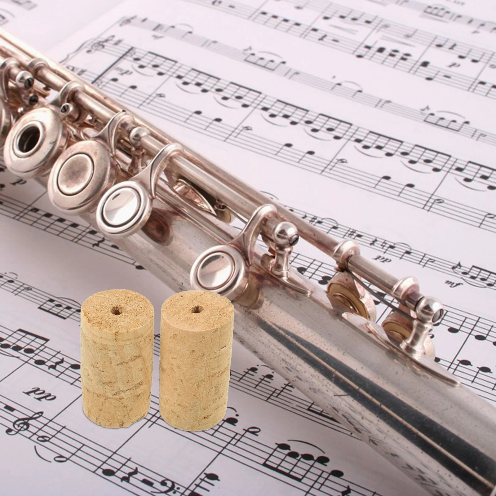 2pcs All Cork For Flute Flute Kit Plugs for Music Instruments Accessories Headjoint Instruments Accessories Enhancement
2pcs All Cork For Flute Flute Kit Plugs for Music Instruments Accessories Headjoint Instruments Accessories Enhancement