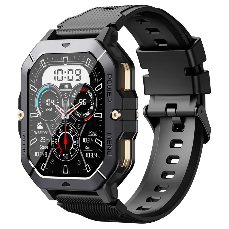 Gaines C28 Смарт-часы 2,02 дюйма HD с большим экраном 410 мАч Мужские спортивные наручные часы на открытом воздухе Bluetooth Монитор здоровья для вызова Женские умные часы
Gaines C28 Смарт-часы 2,02 дюйма HD с большим экраном 410 мАч Мужские спортивные наручные часы на открытом воздухе Bluetooth Монитор здоровья для вызова Женские умные часы