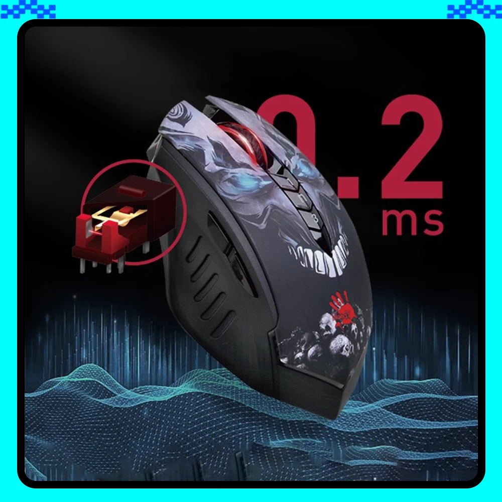 A4tech Bloody R80 PLUS Беспроводная мышь USB 2,4 ГГц Эргономичная 5000 точек на дюйм Макропрограммирование ПК Аксессуары для ноутбуков Игровая мышь для киберспорта
A4tech Bloody R80 PLUS Беспроводная мышь USB 2,4 ГГц Эргономичная 5000 точек на дюйм Макропрограммирование ПК Аксессуары для ноутбуков Игровая мышь для киберспорта