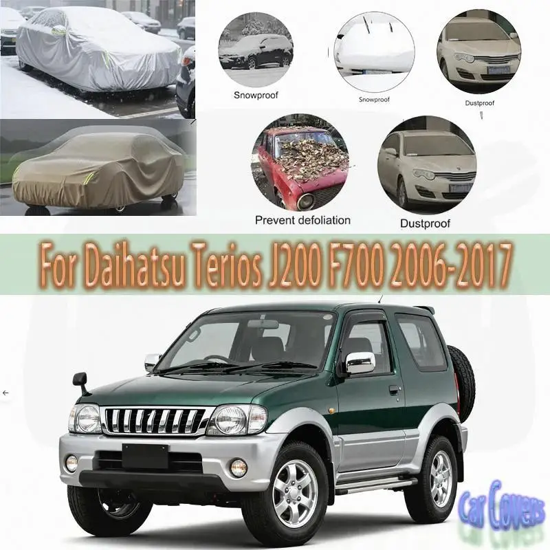 For Outdoor Protection Waterproof Full for Daihatsu Terios J200 F700 2006 2017 Car Covers
For Outdoor Protection Waterproof Full for Daihatsu Terios J200 F700 2006 2017 Car Covers