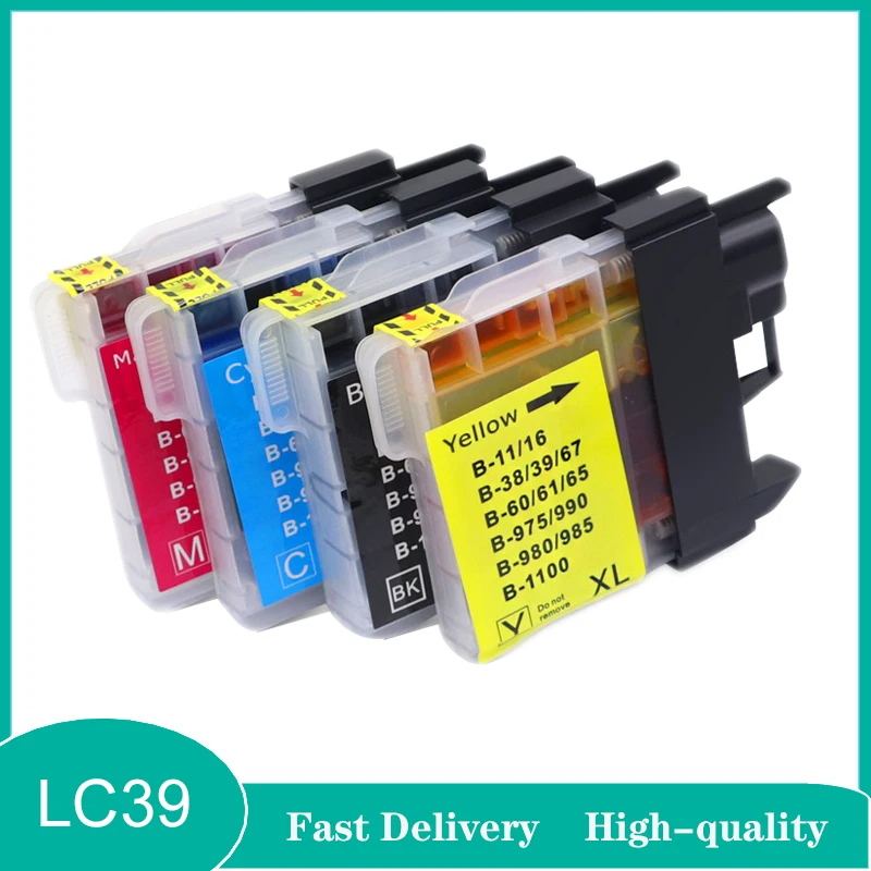 Vilaxh For Brother lc39 lc975 lc985 ink cartridge compatible for Brother DCP-J125 J315W DCP-J515W MFC-J265W J410 printer
Vilaxh For Brother lc39 lc975 lc985 ink cartridge compatible for Brother DCP-J125 J315W DCP-J515W MFC-J265W J410 printer