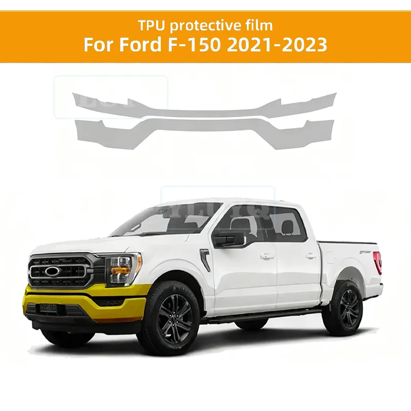 For Ford F-150 2021 2022 2023 F150 Car Precut Paint Protection Film Front Bumper Anti-scratch Exterior TPU PPF Transparent
For Ford F-150 2021 2022 2023 F150 Car Precut Paint Protection Film Front Bumper Anti-scratch Exterior TPU PPF Transparent