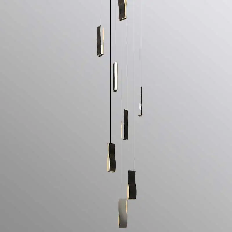 Modern home decor crystal ceiling chandelier with stair pendant lamp and living room pendant lights for interior room lighting
Modern home decor crystal ceiling chandelier with stair pendant lamp and living room pendant lights for interior room lighting