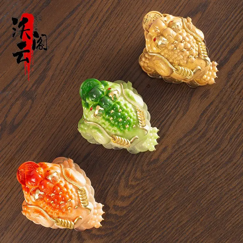 Toad Teapet Infuser Trueen Coffeeware Teaware Tea Pet Color Changing Discoloration Small Ornament Accessories Kung Fu Tea Set
Toad Teapet Infuser Trueen Coffeeware Teaware Tea Pet Color Changing Discoloration Small Ornament Accessories Kung Fu Tea Set