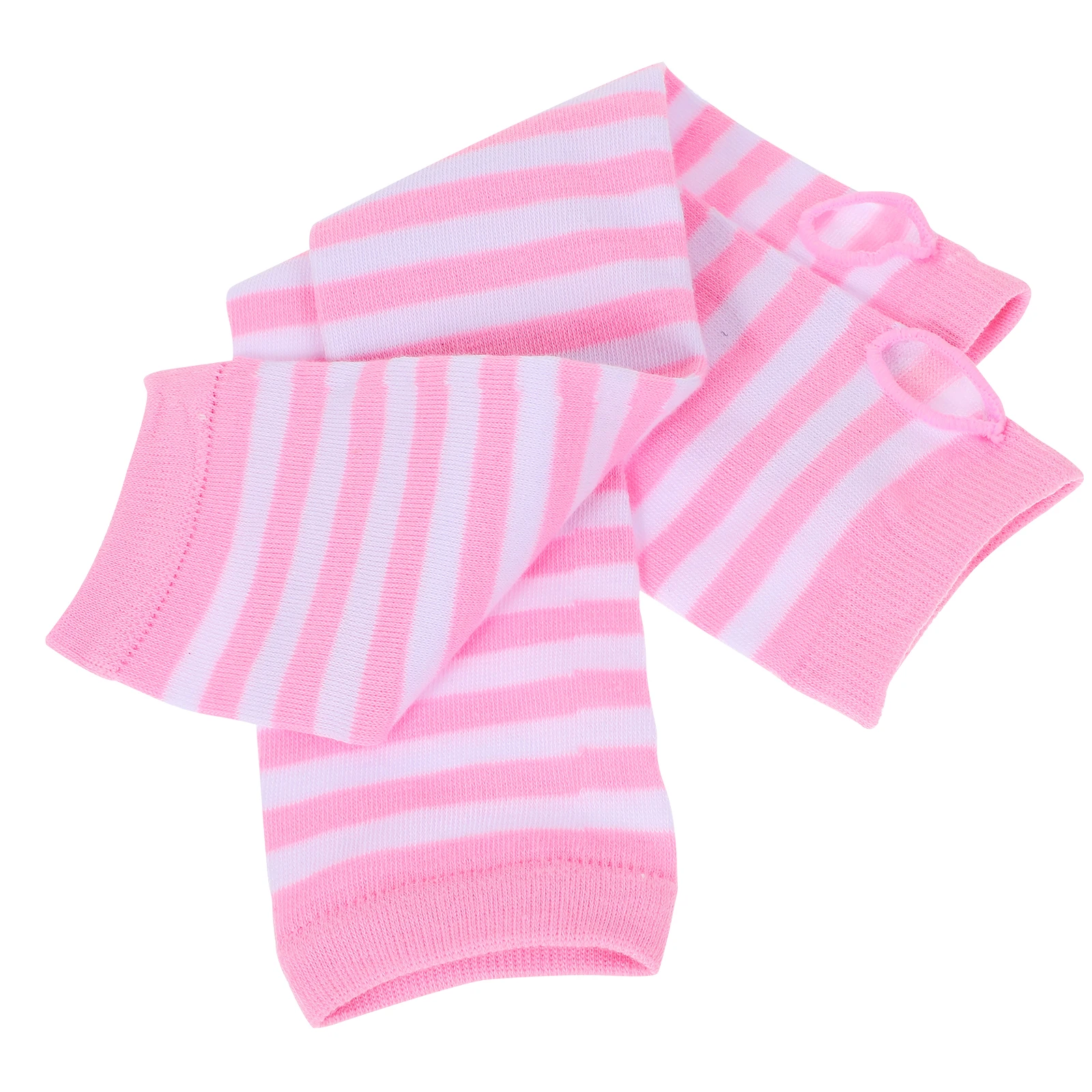 Women Long Fingerless Gloves Warm Arm Sleeves Thumb Hole Elastic Cuff Pink Protection Arm Warmers Striped
Women Long Fingerless Gloves Warm Arm Sleeves Thumb Hole Elastic Cuff Pink Protection Arm Warmers Striped