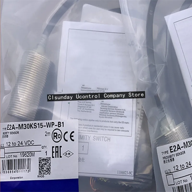 3pcs New proximity switch E2A-M30KS15-WP-C2 E2A-M30KS15-WP-C3 E2A-M30KS15-WP-D1 E2A-M30KS15-WP-D2
3pcs New proximity switch E2A-M30KS15-WP-C2 E2A-M30KS15-WP-C3 E2A-M30KS15-WP-D1 E2A-M30KS15-WP-D2