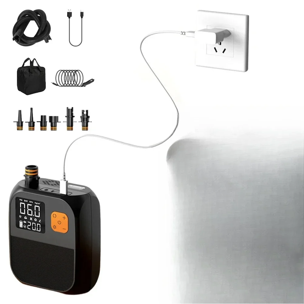 Car Tent Air Pump Air Mattress Kayak SUP Paste Board Wireless Outdoor Camping Portable Electric
Car Tent Air Pump Air Mattress Kayak SUP Paste Board Wireless Outdoor Camping Portable Electric