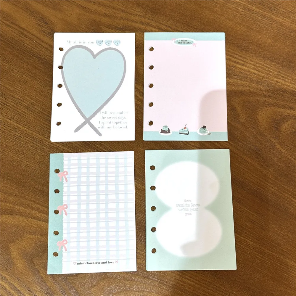 40Sheet/50Sheet/60Sheet M5 A8 Loose-Leaf Notebook Refill Paper Fish Sushi Cake Inner Refill Binder Paper Pages
40Sheet/50Sheet/60Sheet M5 A8 Loose-Leaf Notebook Refill Paper Fish Sushi Cake Inner Refill Binder Paper Pages