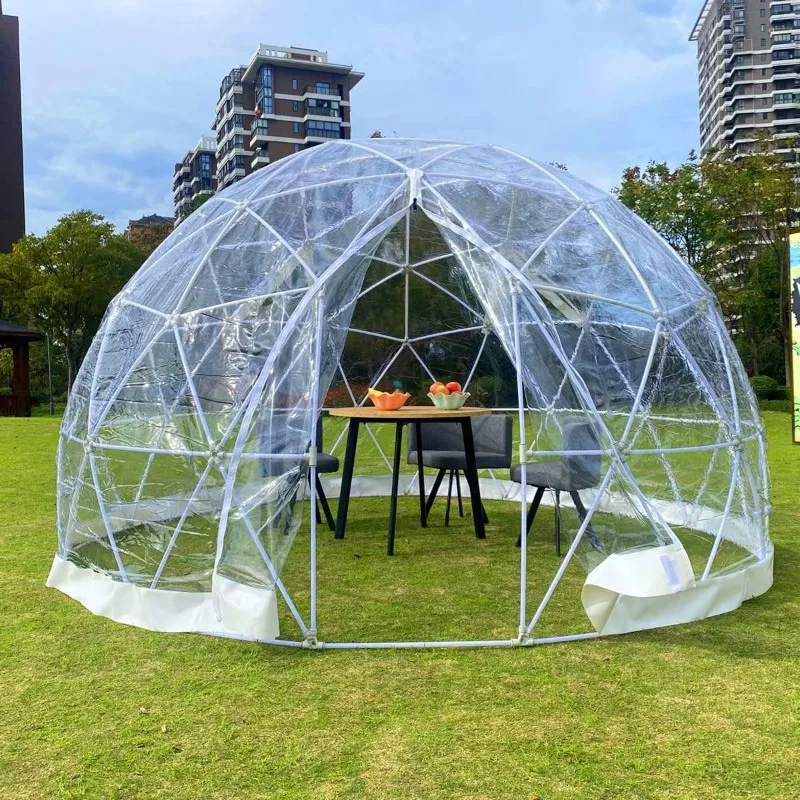 Outdoor Camping Weatherproof Greenhouse Transparent Tent Courtyard Party Restaurant Tent Can Be Customized
Outdoor Camping Weatherproof Greenhouse Transparent Tent Courtyard Party Restaurant Tent Can Be Customized