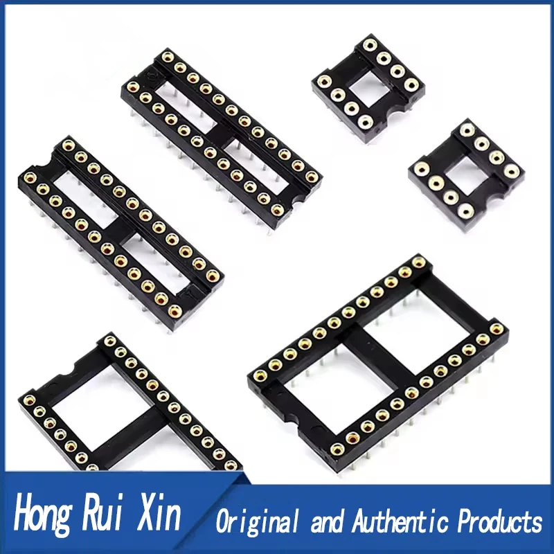 10Pcs/DIP IC Chip Sockets Adapter Connector Solder Type Socket 6Pin 8Pin 14Pin 16Pin 18Pin 20Pin 28Pin 32Pin 40Pin Narrow Wide
10Pcs/DIP IC Chip Sockets Adapter Connector Solder Type Socket 6Pin 8Pin 14Pin 16Pin 18Pin 20Pin 28Pin 32Pin 40Pin Narrow Wide